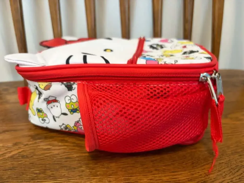 Sanrio Hello Kitty And Friends Insulated Lunch Bag Red Bow White